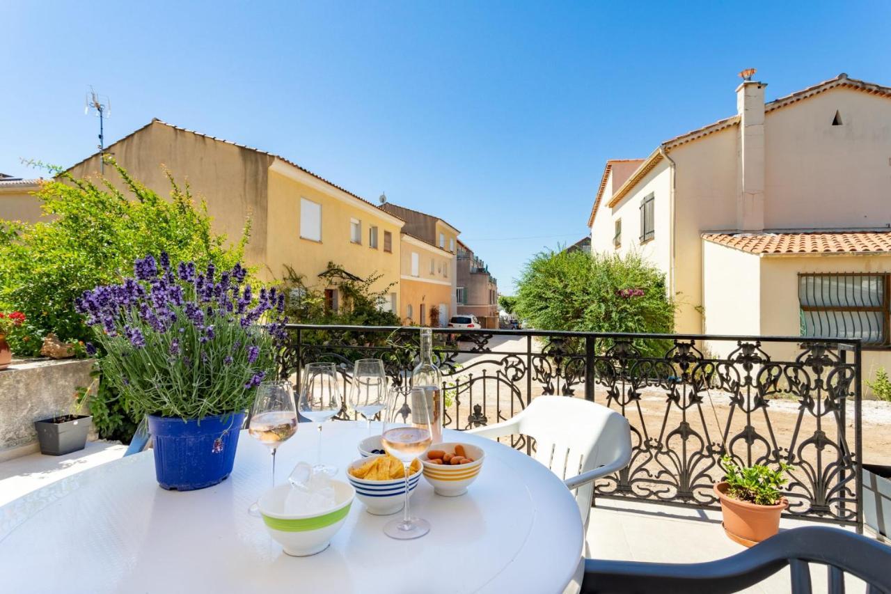 Luxurious 1 bedroom, AC, terrace, close beaches - Dodo et Tartine Carqueiranne Exterior foto