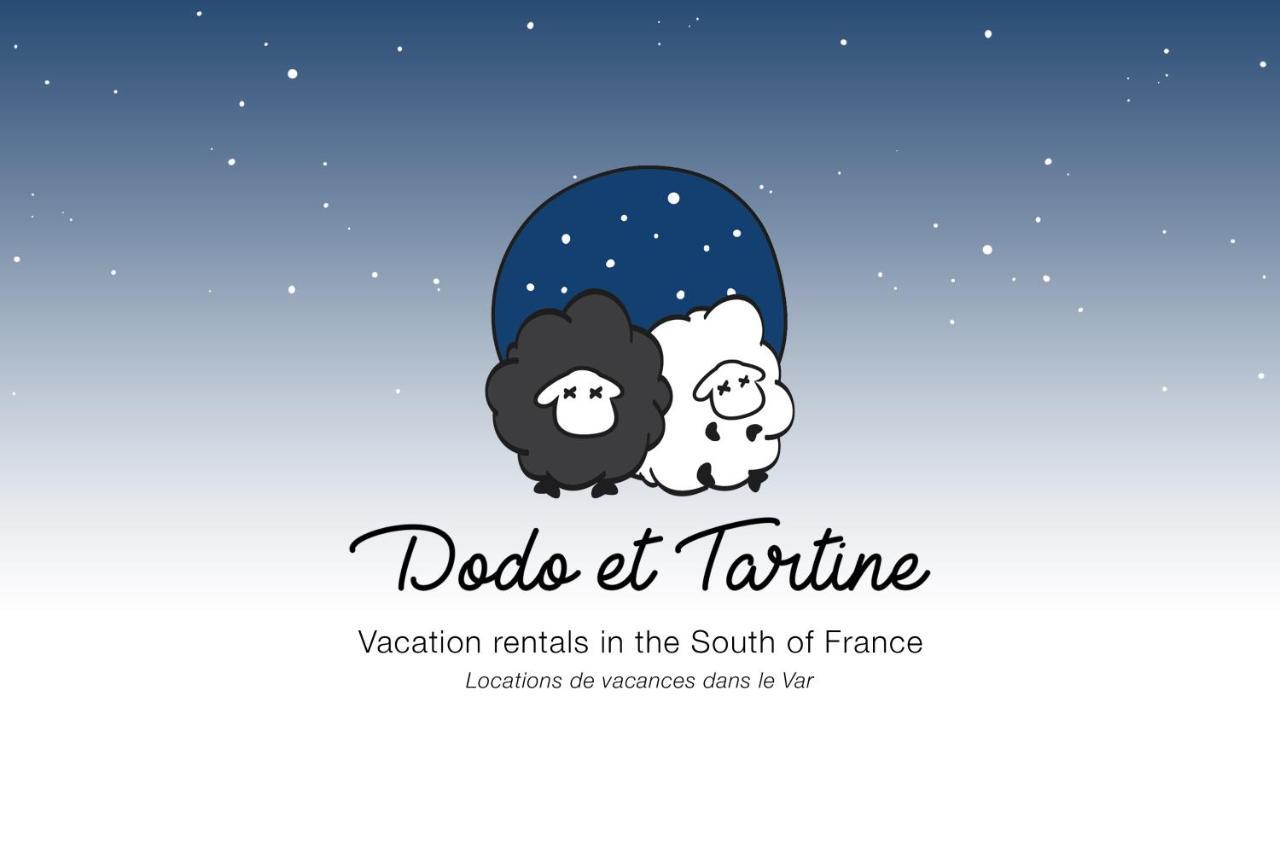Luxurious 1 bedroom, AC, terrace, close beaches - Dodo et Tartine Carqueiranne Exterior foto